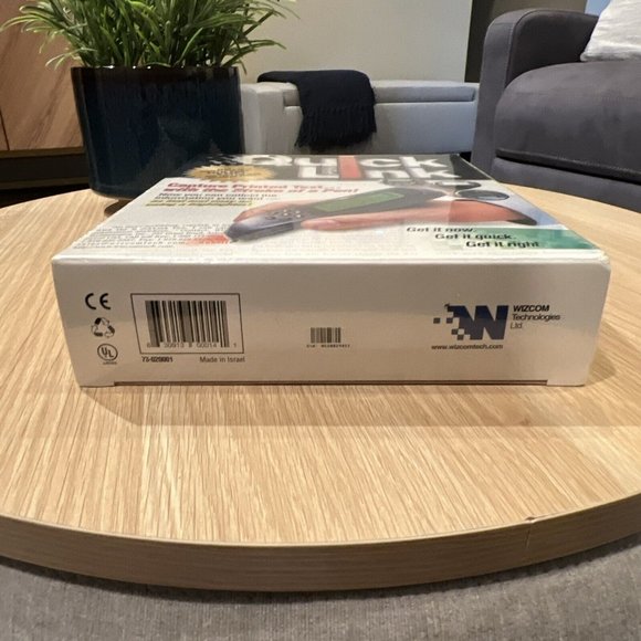 1999 WizCom QuickLink Pen Handheld Scanner Super Pen Brand New Sealed - Picture 10 of 11